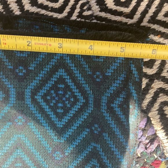 Womens Seven7 Cropped Mid Rise Skinny Jeans size 6 Black with  western style - Picture 11 of 14